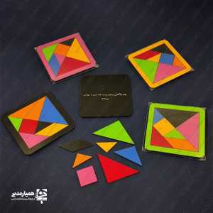 تانگرام چوبی