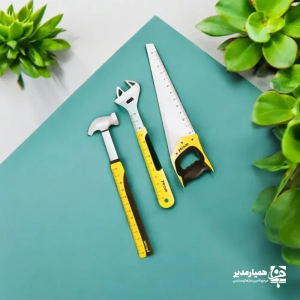 خط کش فانتزی طرح ابزار - Image 1