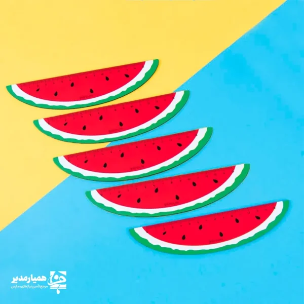 خط کش فانتزی طرح هندوانه - Image 1