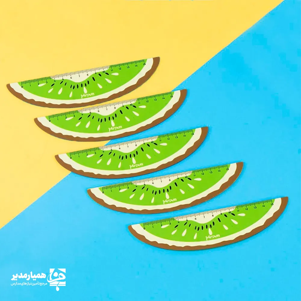 خط کش کیوی خط کش فانتزی طرح کیوی - Image 1