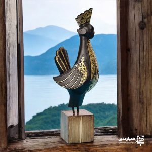 تندیس ققنوس تاجدار