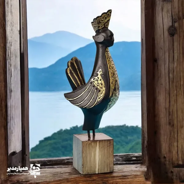 تندیس ققنوس تاجدار - Image 1