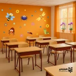 استیکر دیواری حشرات (کد11) - Image 2
