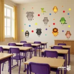 استیکر دیواری حیوانات وحشی (کد13) - Image 2