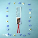 خط کش و نشانگر کتاب ذره بین دار