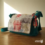 آویز کیف  چوبی طرح دختر - Image 2