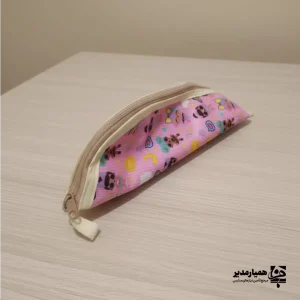 جامدادی مخملی مدل پافر (سه گوش)