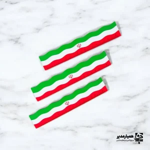 خط کش طرح پرچم ایران
