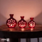 جا شمعی مشبک انار - Image 2