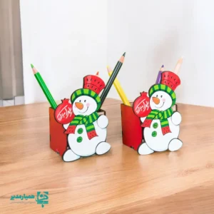 جا قلمی آدم برفی