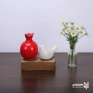 ست انار و کبوتر مینیاتوری اختصاصی