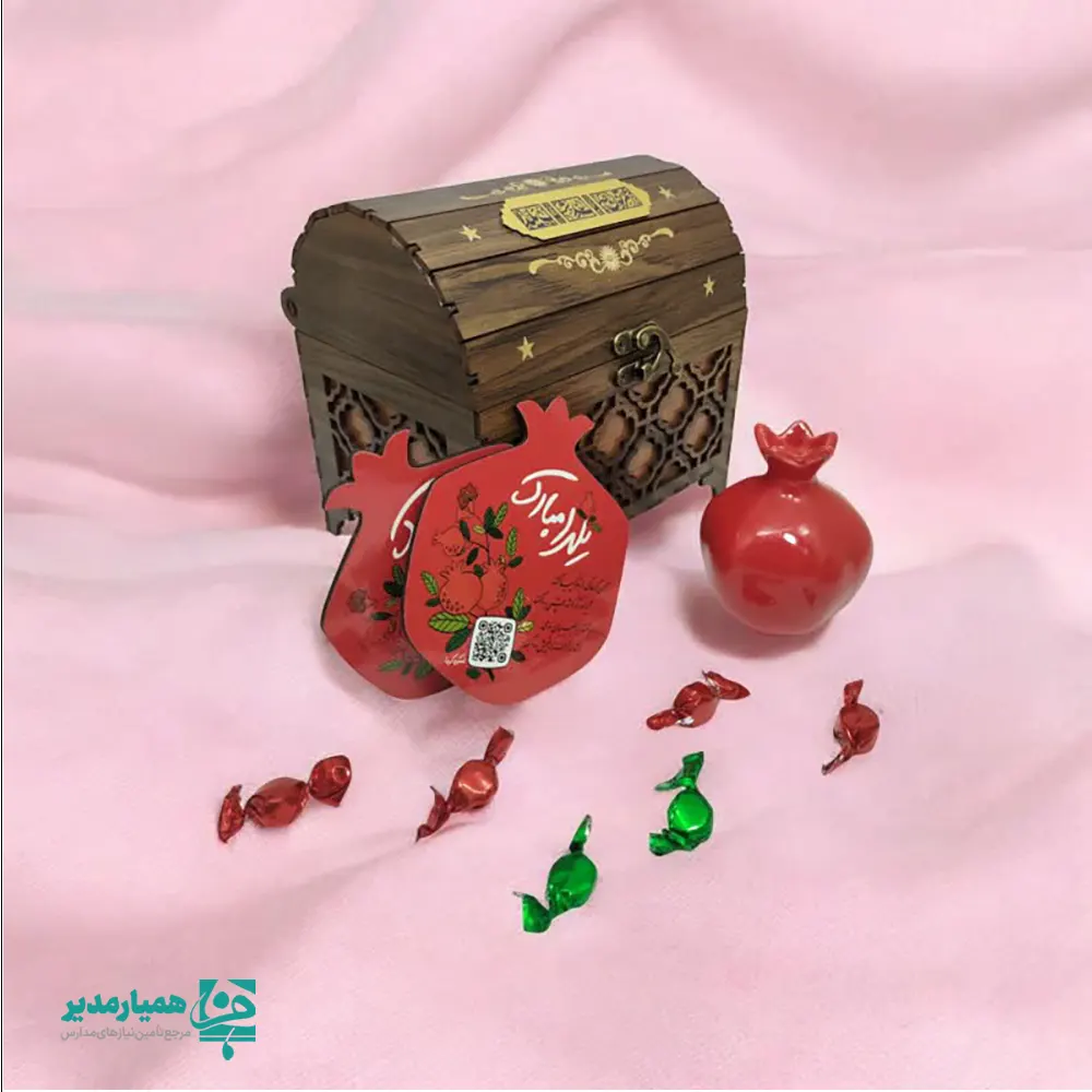 جعبه 1 صندوقچه چوبی سه سایزی - Image 1