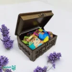 باکس سه عددی مستطیل چوبی - Image 3