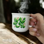 نیم ماگ سفالی غدیر - Image 3