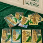 📖🌿 نشانگر قرآنی طرح غدیر؛ همراهی آرام برای لحظه‌های نورانی قرآن، کتاب زندگی است و نشانگری که میان صفحات آن قرار می‌گیرد، باید در شأن این کتاب آسمانی باشد. نشانگر قرآنی طرح غدیر با الهام از مفاهیم عمیق ولایت و عشق به امیرالمؤمنین (ع)، توسط تیم همیار مدیر طراحی شده تا لحظه‌های تلاوت را زیباتر و معنوی‌تر کند. بدنه‌ی این نشانگرها از مولتی‌استایل طلایی ساخته شده و با حکاکی لیزری دقیق، عبارات ولایی و قرآنی را به شکلی ماندگار نمایش می‌دهد. طول ۱۱ سانتی‌متری نشانگر، استفاده از آن را برای انواع قرآن و کتب ادعیه بسیار مناسب کرده و وزن سبک ۱۵ گرمی، حس ظرافت و کیفیت را به‌خوبی منتقل می‌کند. این مجموعه در ۴ طرح متنوع و ترکیبی ارائه می‌شود که شامل عبارات: «علی مع الحق و الحق مع علی» «السلام علیک یا علی بن ابی طالب» «من کنت مولاه فهذا علی مولاه» «وَ اِن یَکاد» است؛ تنوعی که باعث می‌شود هر مخاطب با یکی از این جملات ارتباط قلبی برقرار کند 💚. منگوله‌ی سبز رنگ در انتهای نشانگر، علاوه بر زیبایی بصری، نمادی از سادات و مسیر ولایت است. بسته‌بندی شکیل در ابعاد ۱۳×۷ سانتی‌متر، این محصول را به انتخابی کاملاً آماده برای قرار گرفتن در پک‌های هدایای دانش‌آموزی، فرهنگی و مناسبتی تبدیل کرده است 🎁✨. 📌 مشخصات فنی محصول: 📏 طول نشانگر: ۱۱ سانتی‌متر ⚖️ وزن: ۱۵ گرم (سبک و کاربردی) 🪵 جنس: مولتی‌استایل طلایی 🧵 تزئینات: منگوله سبز 🖋️ متن‌ها: ۴ عبارت ولایی و قرآنی (ترکیبی) 🎁 بسته‌بندی: شکیل و مناسب هدیه (۱۳×۷ سانتی‌متر) 🌿 کاربرد: پک هدیه غدیر، هدیه دانش‌آموزی، یادبود فرهنگی با این نشانگر زیبا، می‌توانید هدیه‌ای کوچک اما پرمعنا تقدیم کنید؛ هدیه‌ای که هر بار با باز شدن قرآن، یاد غدیر را زنده می‌کند ✨🕌.