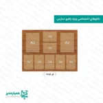 تابلو اعلانات اختصاصی ویژه راهرو مدارس - Image 5