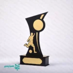 مجموعه تندیس ورزشی چوبی مدل قهرمان - Image 2