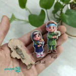 پیکسل چوبی کودکانه طرح غدیر - Image 2