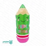 بادکنک فویلی مداد و کوله - Image 4